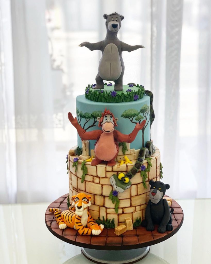 Jungle Theme Cake Recipe 2