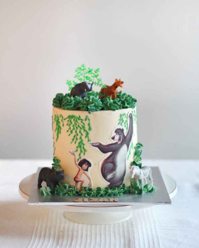 Mowgli Birthday Cake
