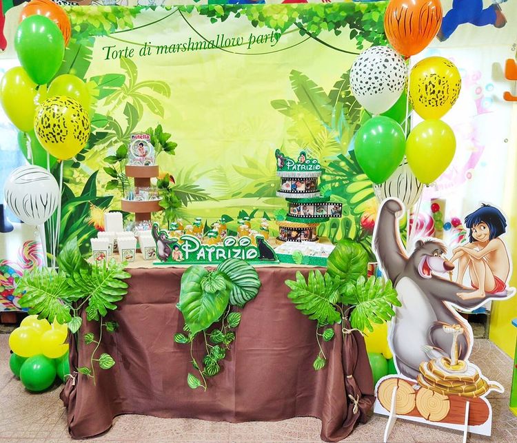 Mowgli Theme Party Decoration