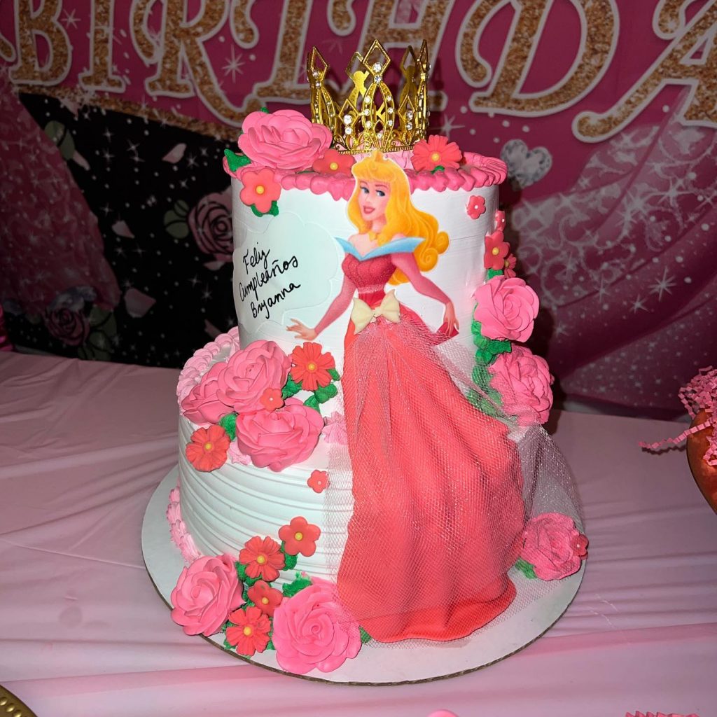 Sleeping Beauty Cake Pink 2