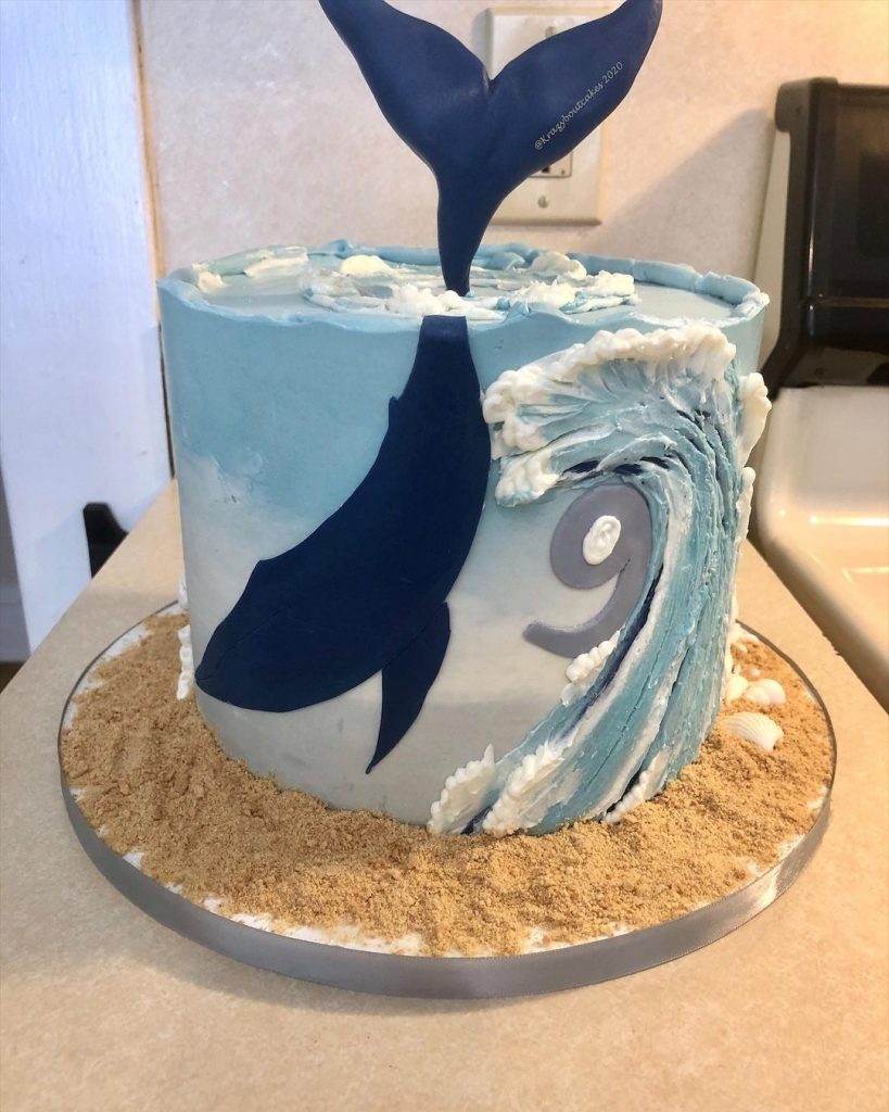Blue whale Cake Pan 2