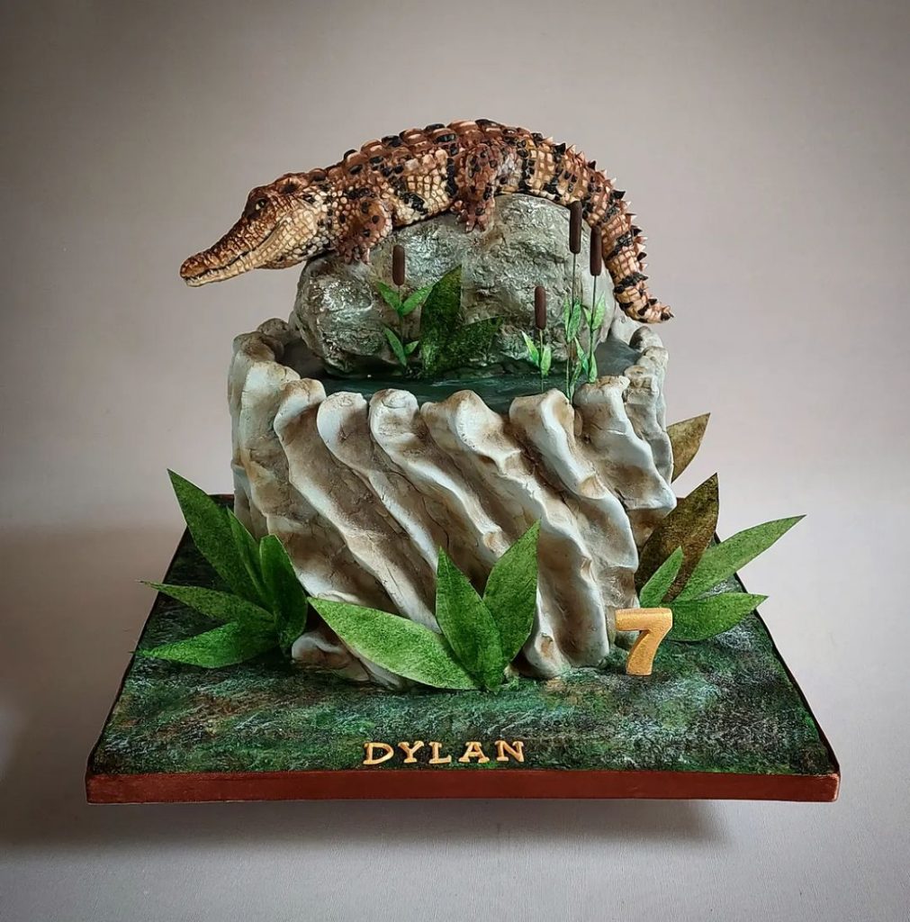 Crocodile Birthday Cake Designs