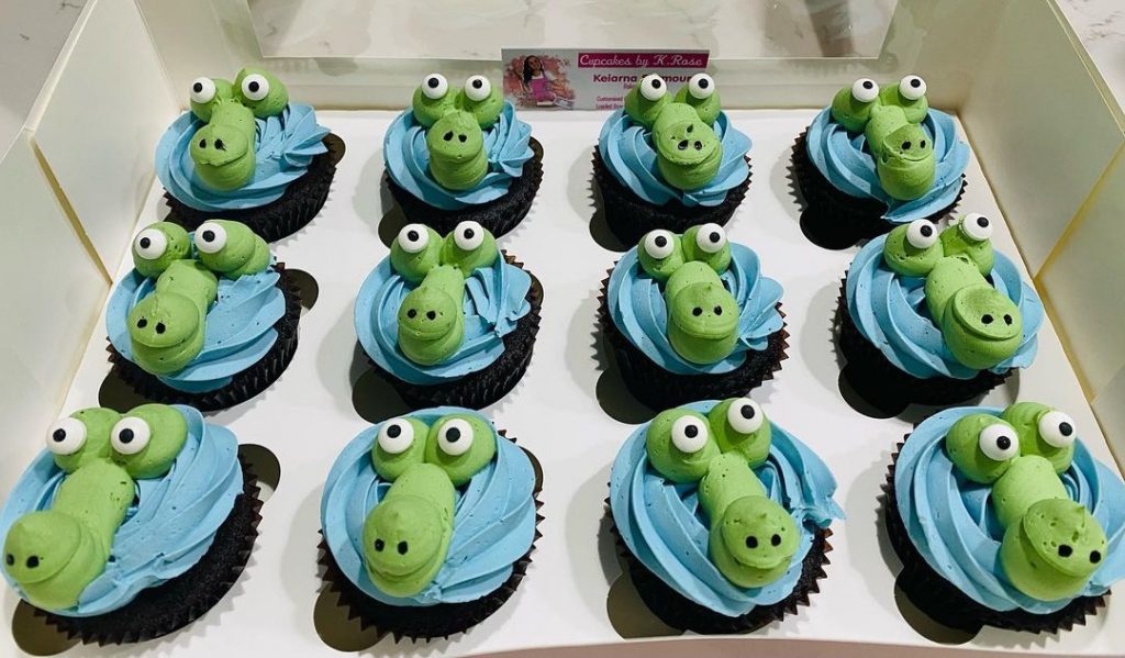 Crocodile Cupcakes