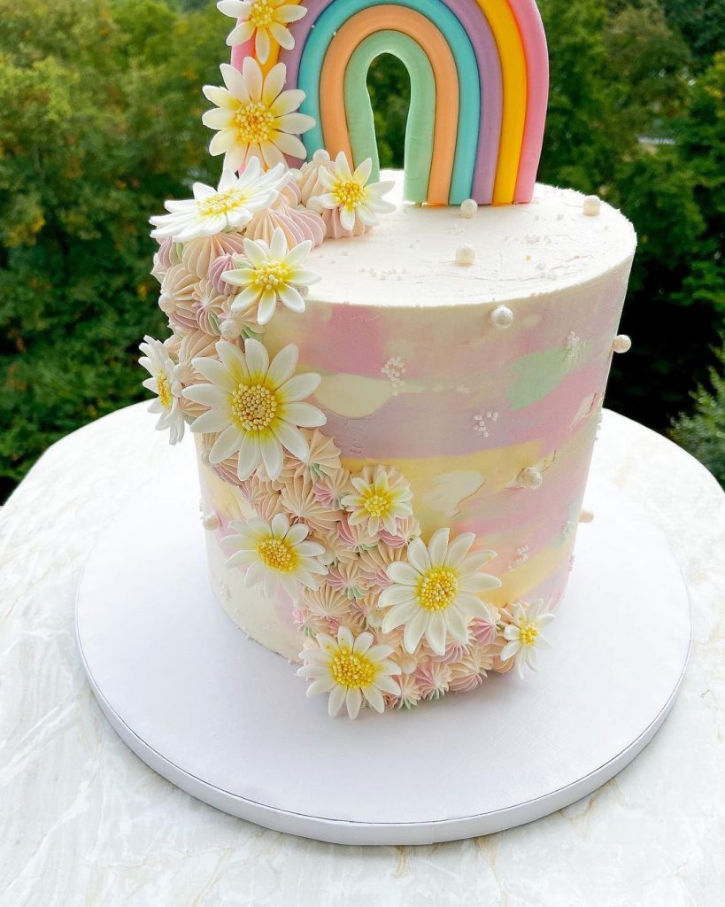 Daisy Birthday Cake Ideas