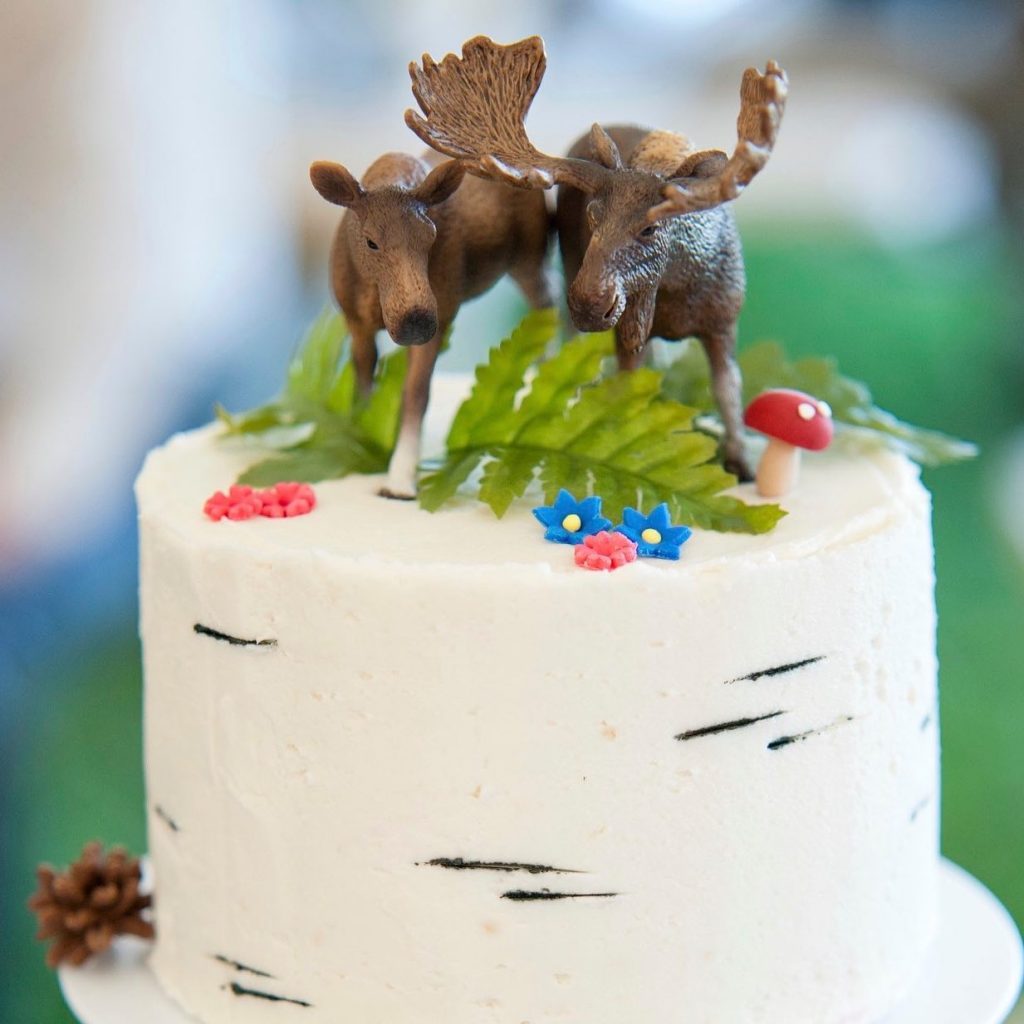 Elk Cake Toppers
