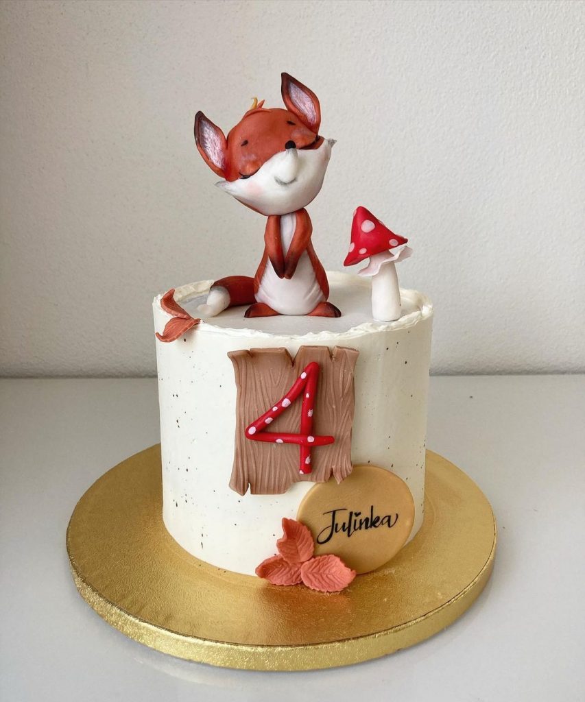 Fox Birthday Cakes