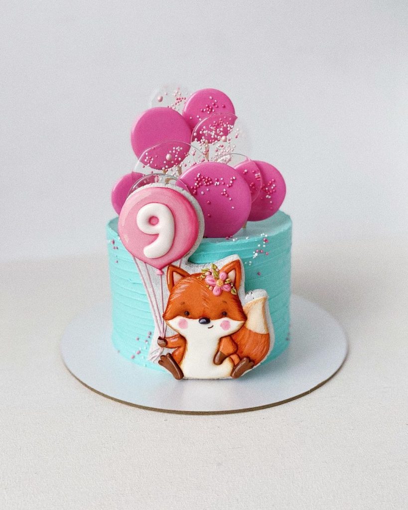 Fox Cake Toppers 2