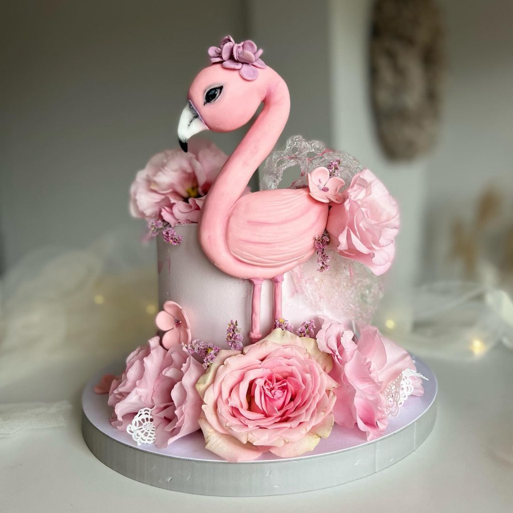 Pink Flamingo Cakes 2