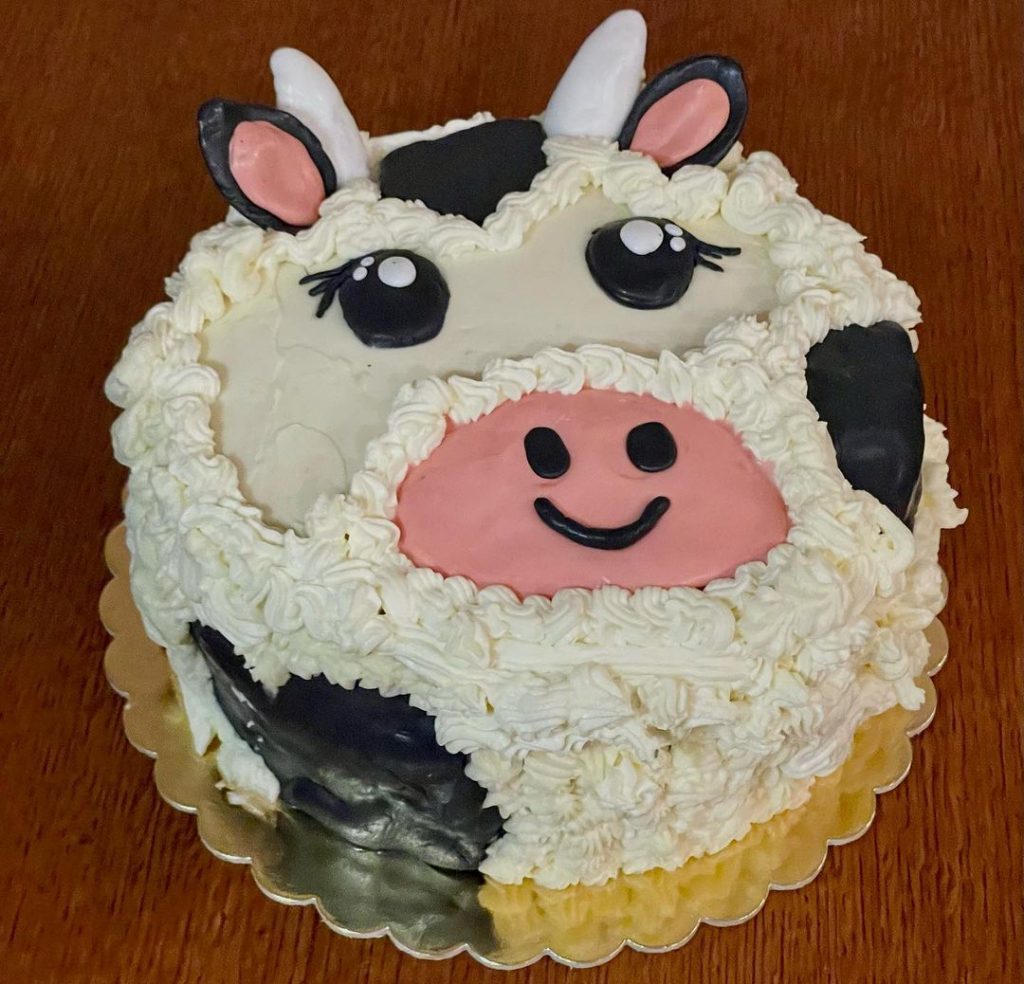 Homemade Cow Cake
