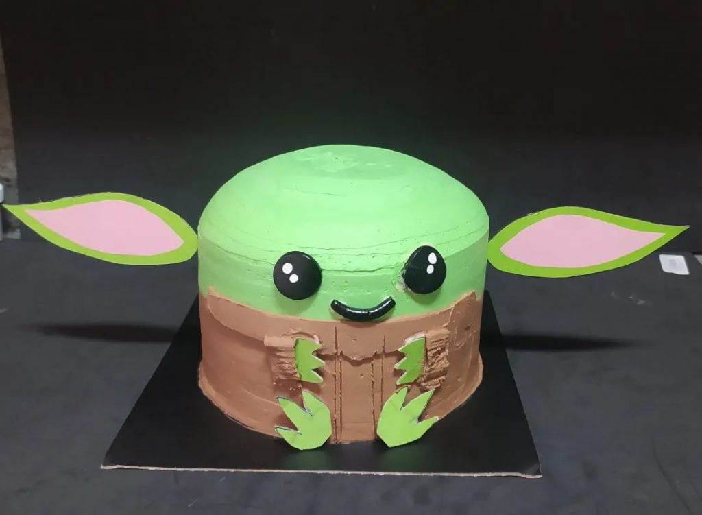 Pictures of Grogu Cakes 1