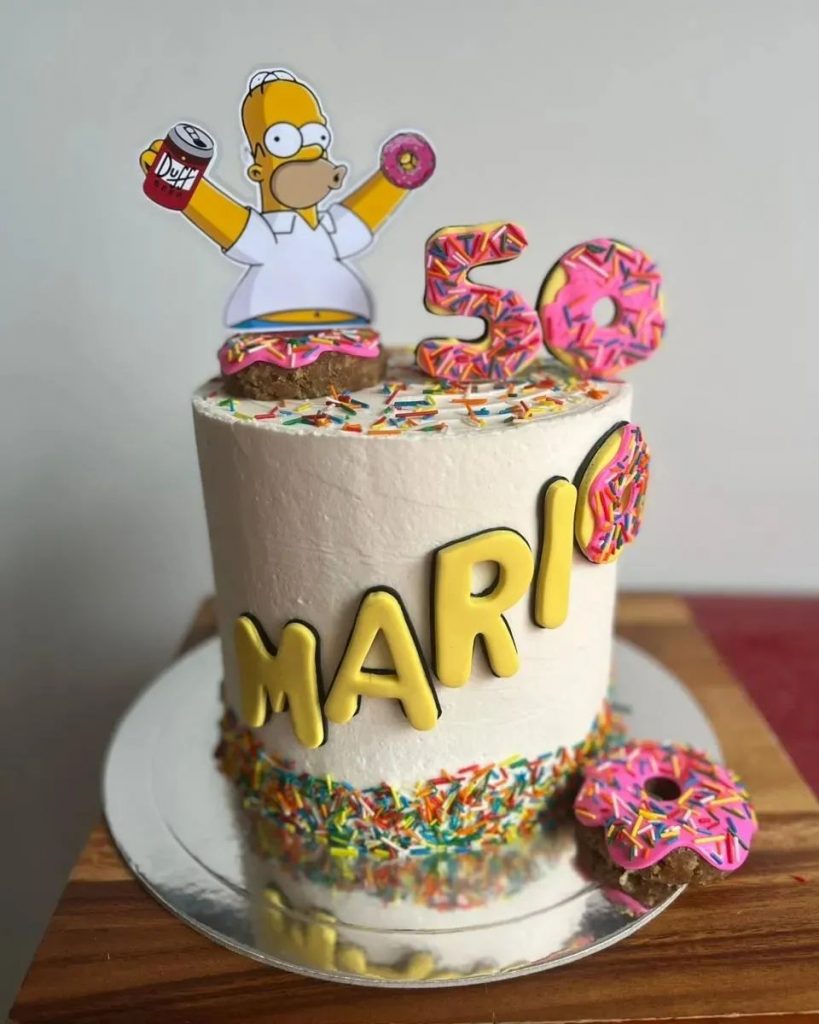 Simpson Cake Topper 2