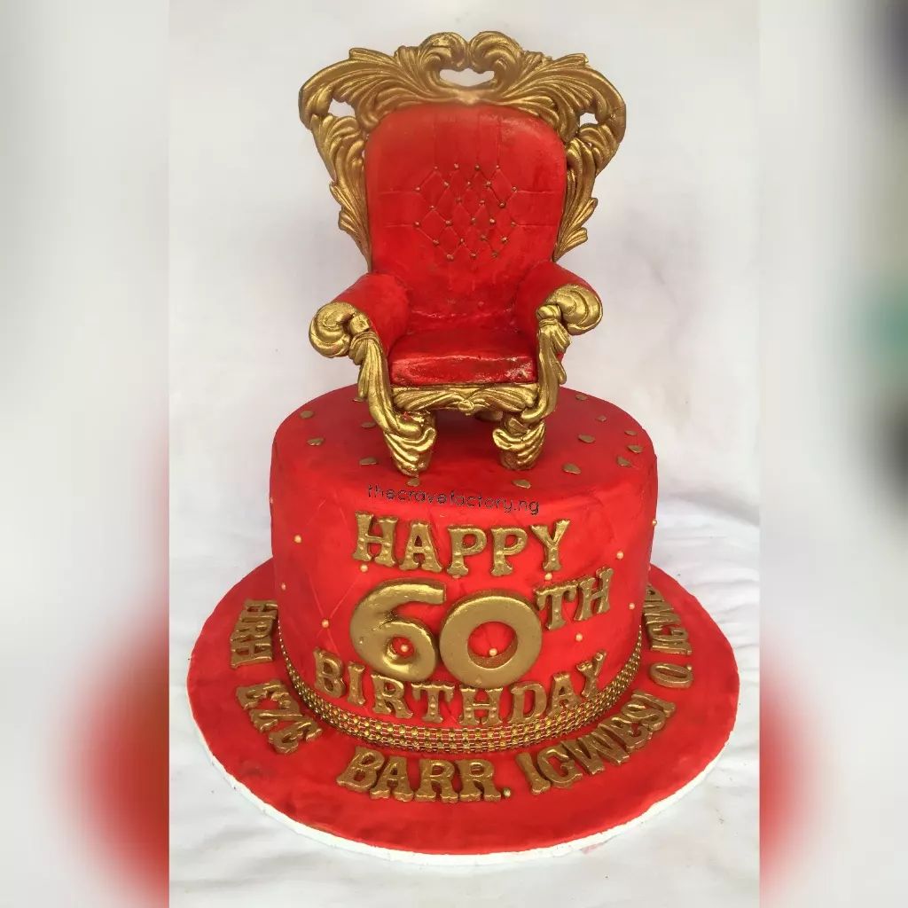 Chair Cake Design Images