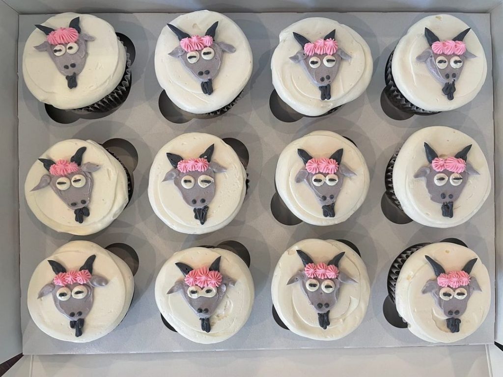 Goat Cupcakes