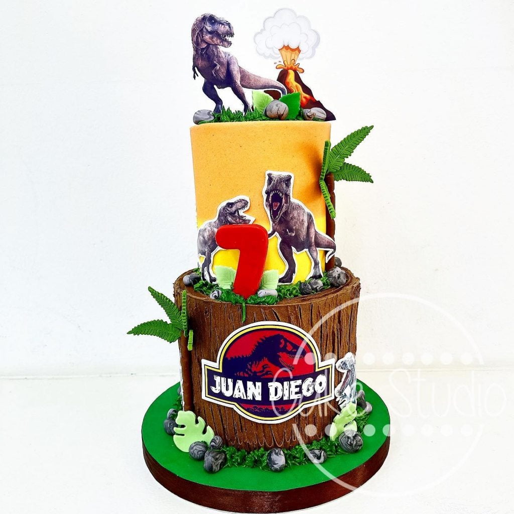 Jurassic Birthday Cake For Boys 2