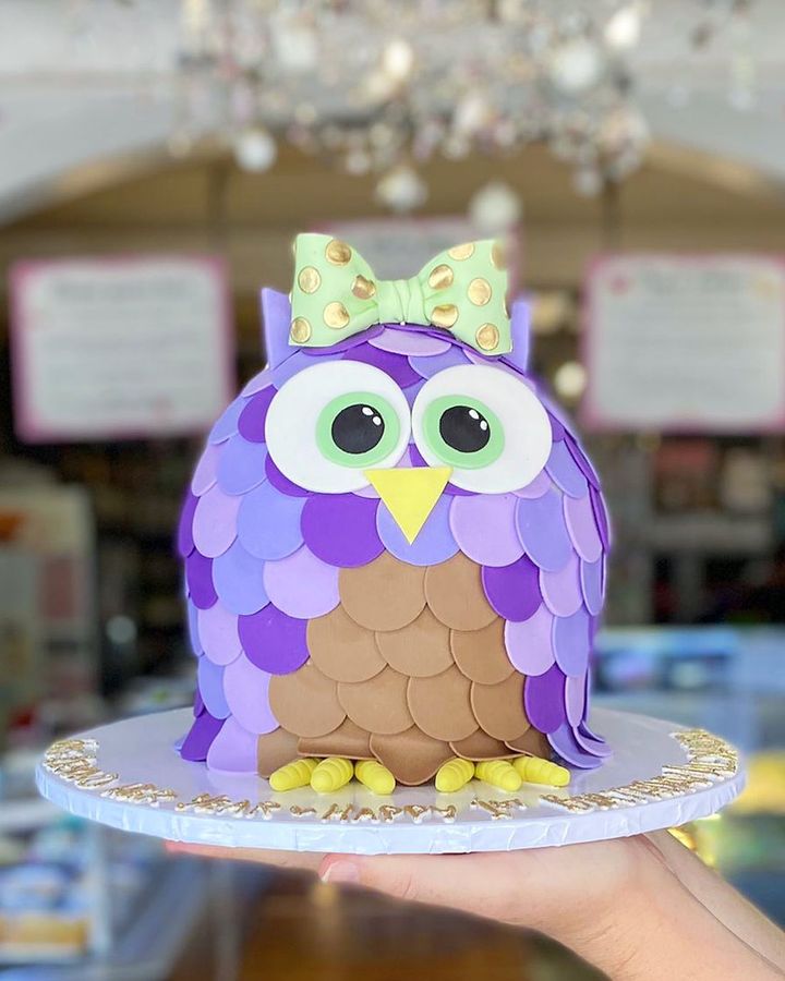 Owl Cakes Ideas 2 1