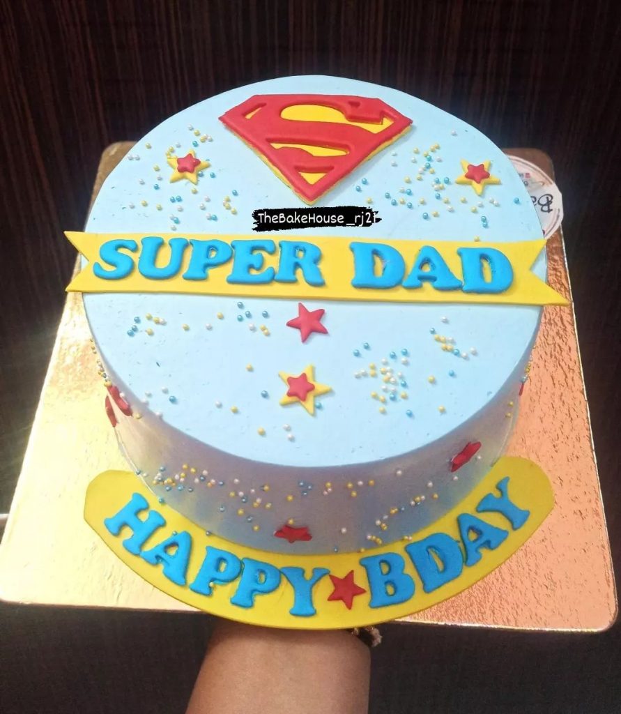Superdad Birthday Cakes
