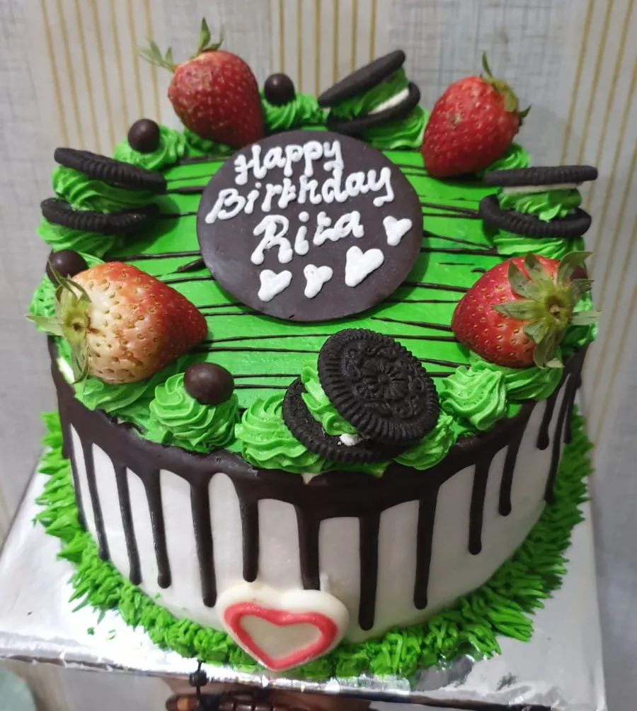 Black Forest Cake Design for Birthday