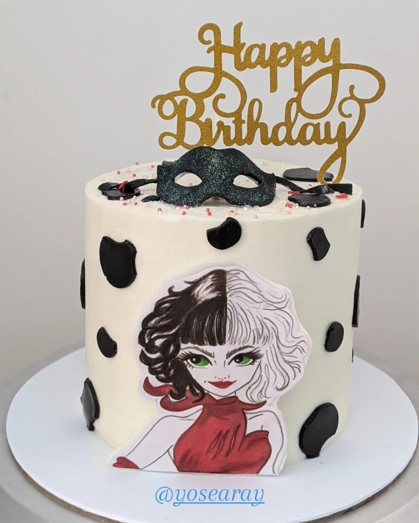 Cruella Cake Decoration Ideas