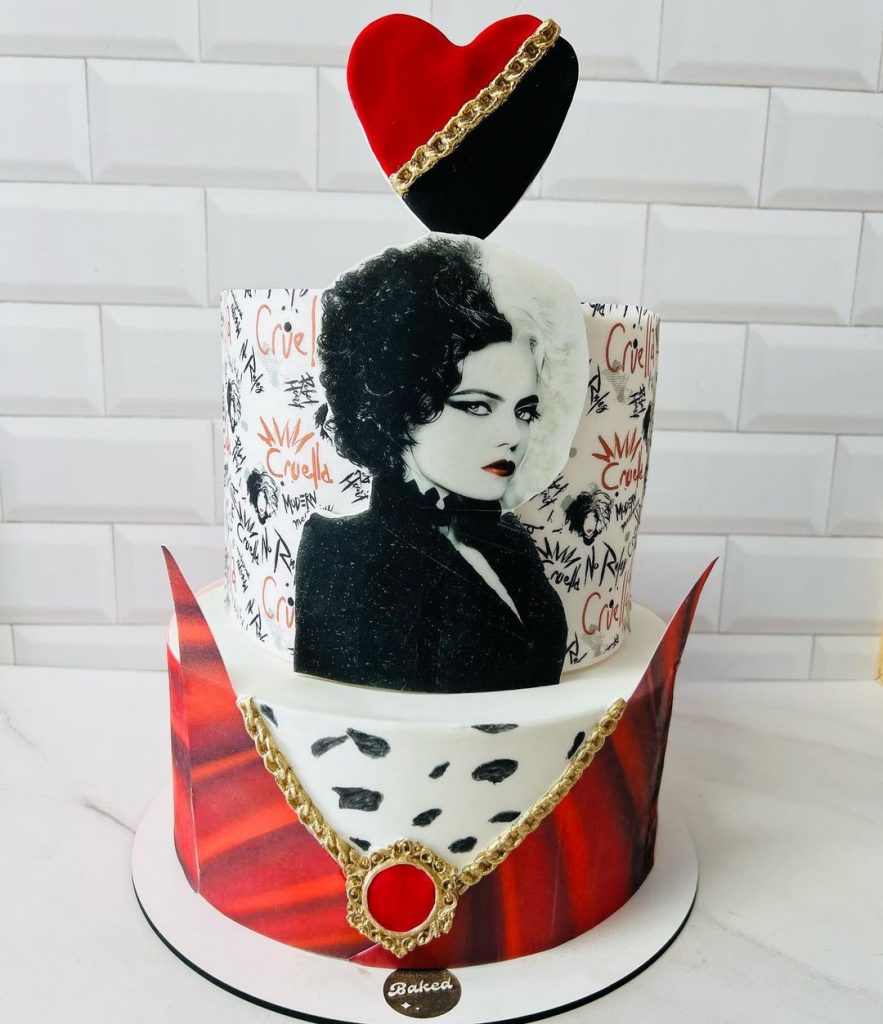 Cruella Themed Cake 2