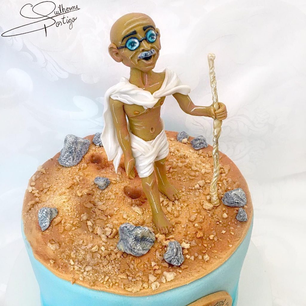 Gandhi Cake Design