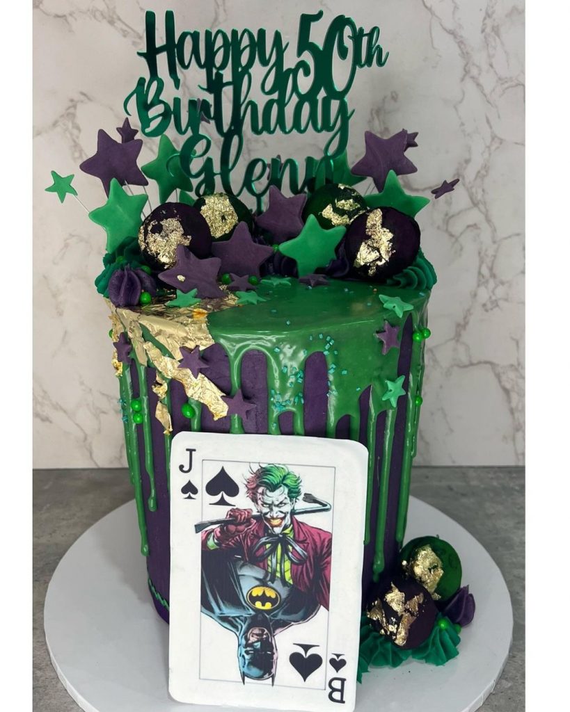 Joker Birthday Cake