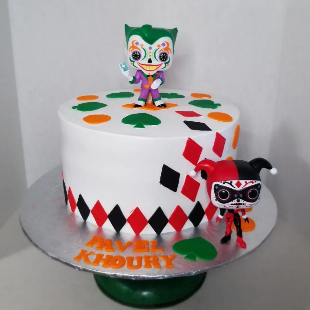 Joker Cakes Ideas 2