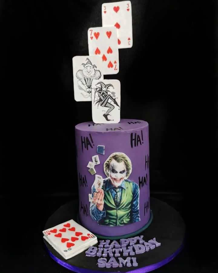 Joker Card Cake 2 1
