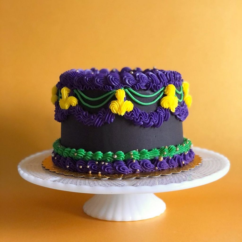 Mardi Gras Cake Designs 2