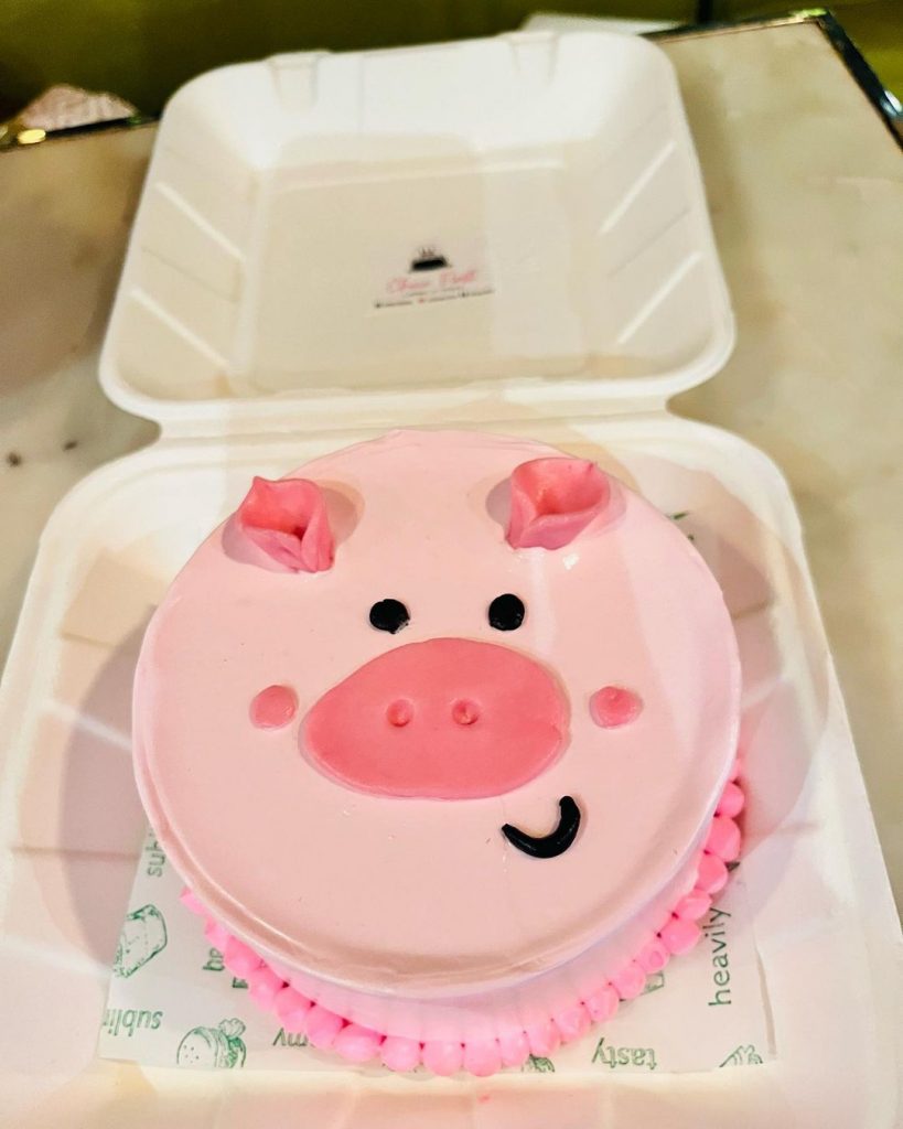 Pig Theme Cake 2