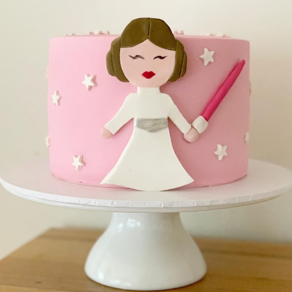 Princess Leia Theme Cake