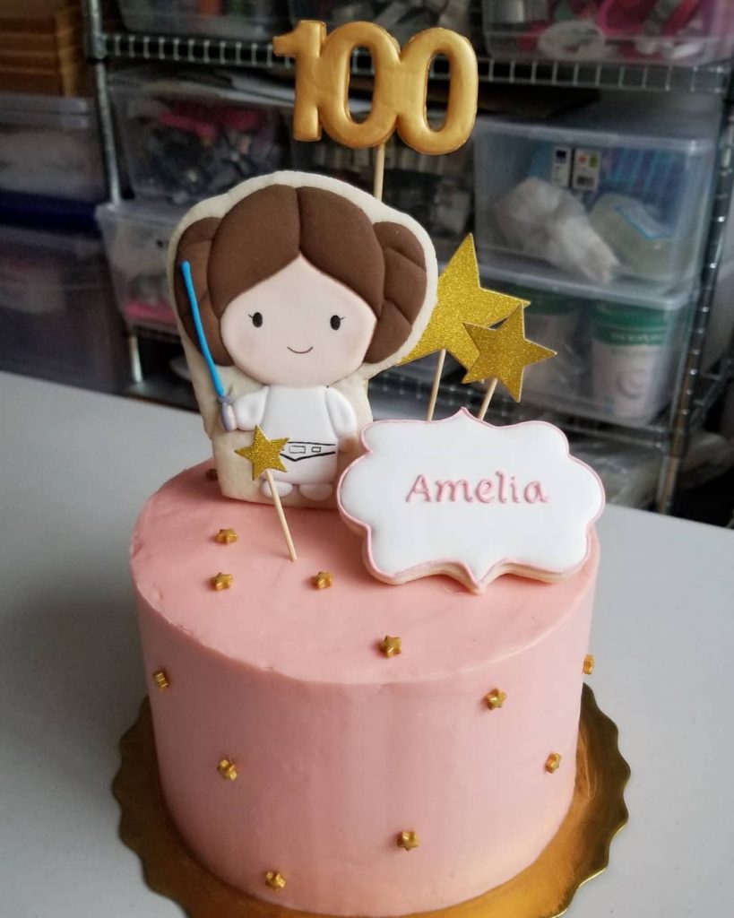 Princess Leia Theme Cake 2 1