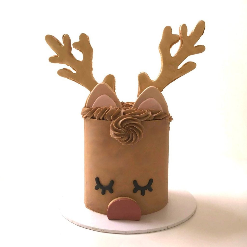 Reindeer Cake Designs 2