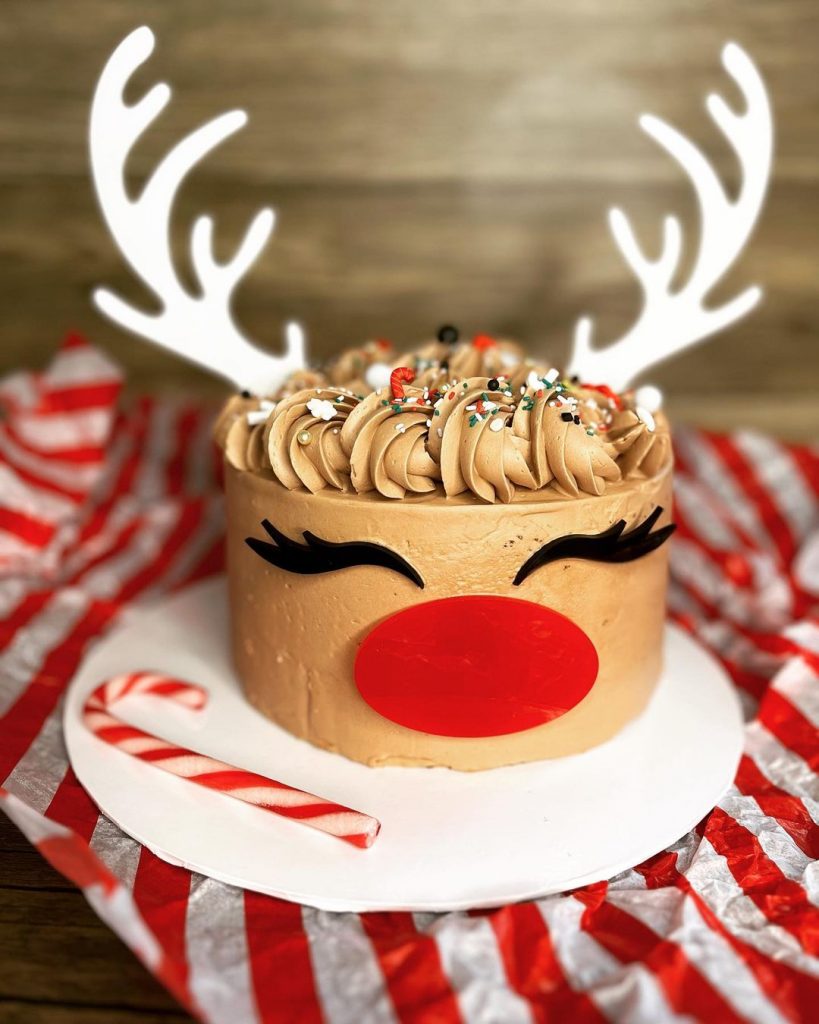Reindeer Cake Designs