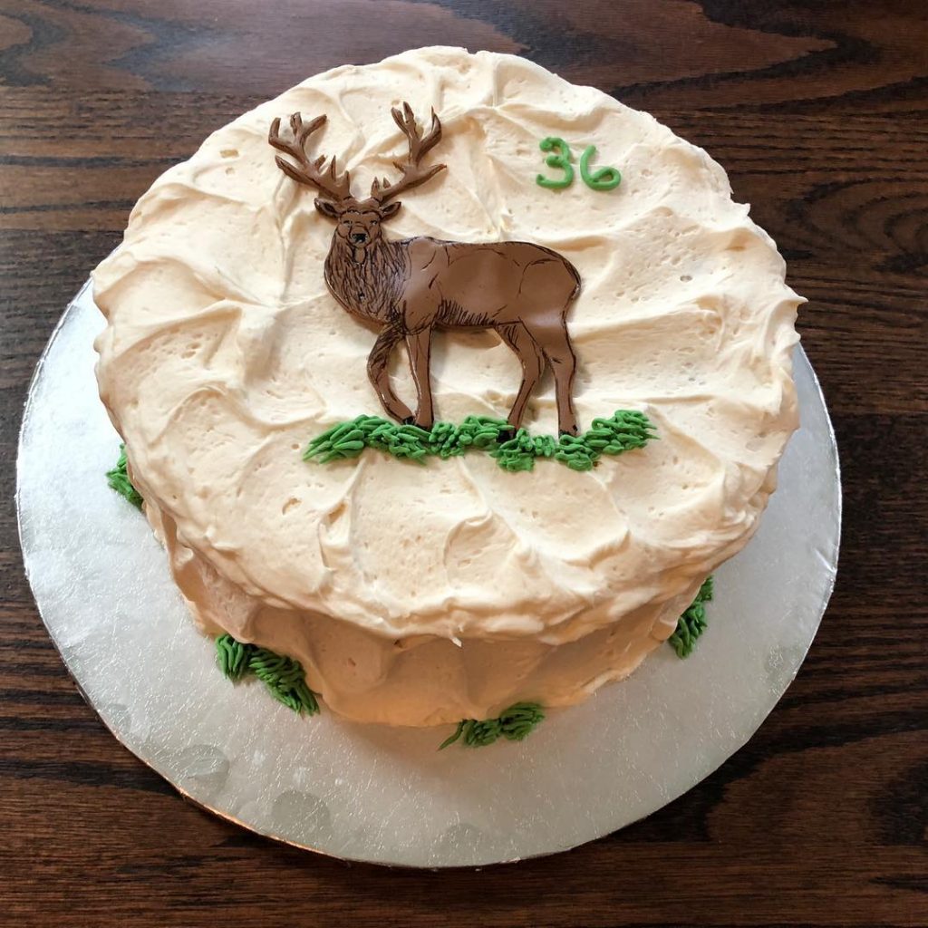 Elk Cake Topper 2