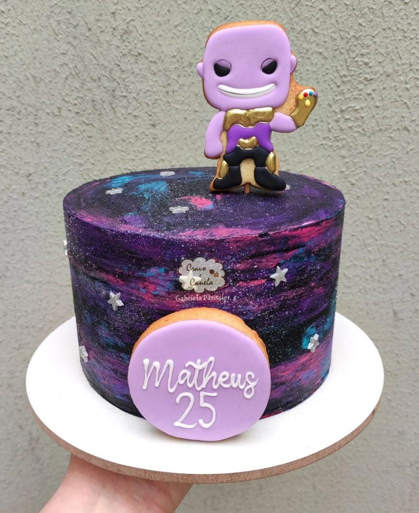 Incredible Thanos Cake Design 2