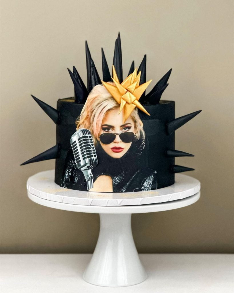 Lady Gaga Theme Cakes