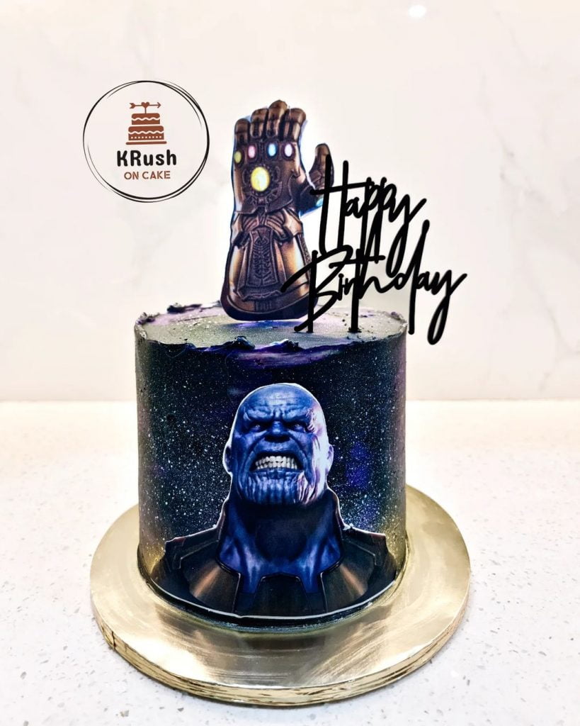 Thanos Cake Decoration Ideas